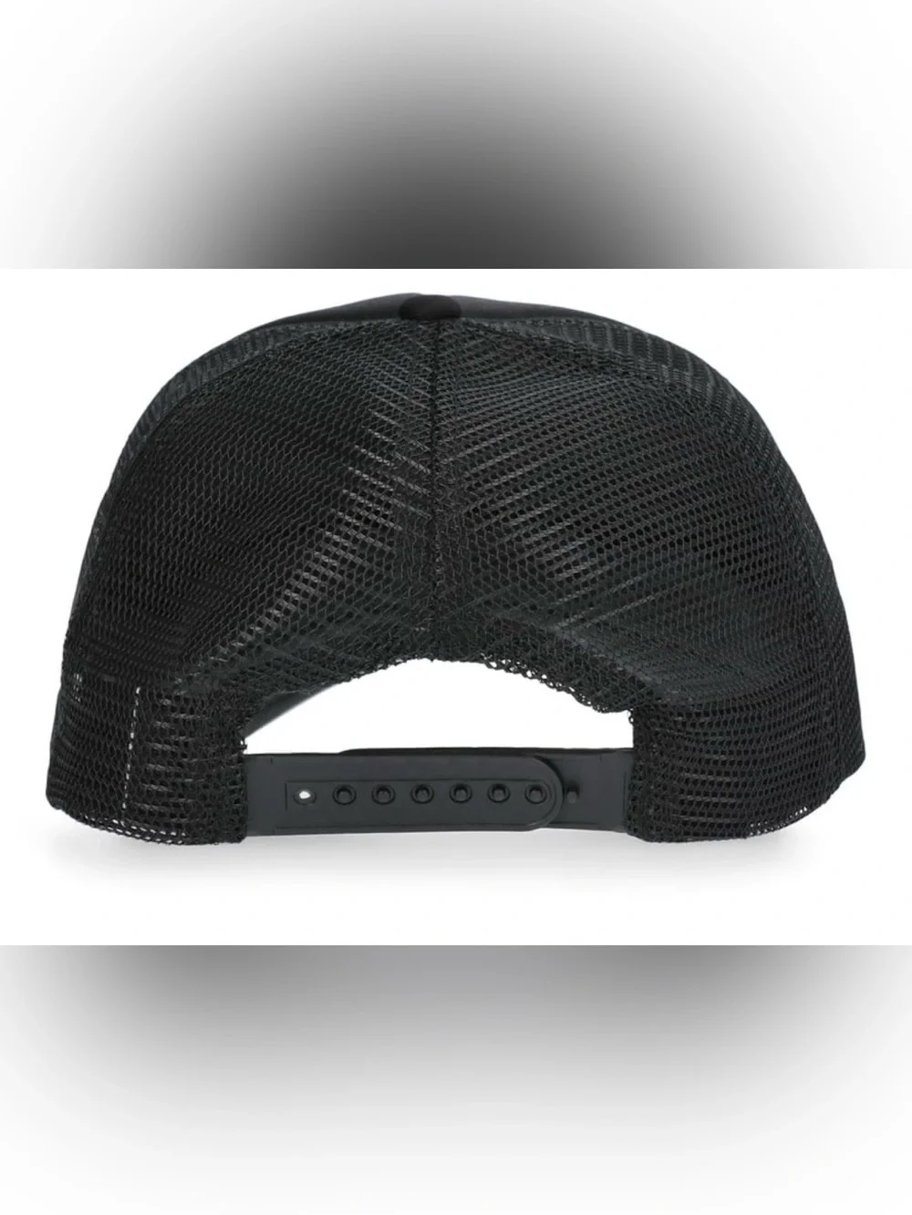 No Boundaries Embroidered Graphic Trucker Hat, Women's, Black